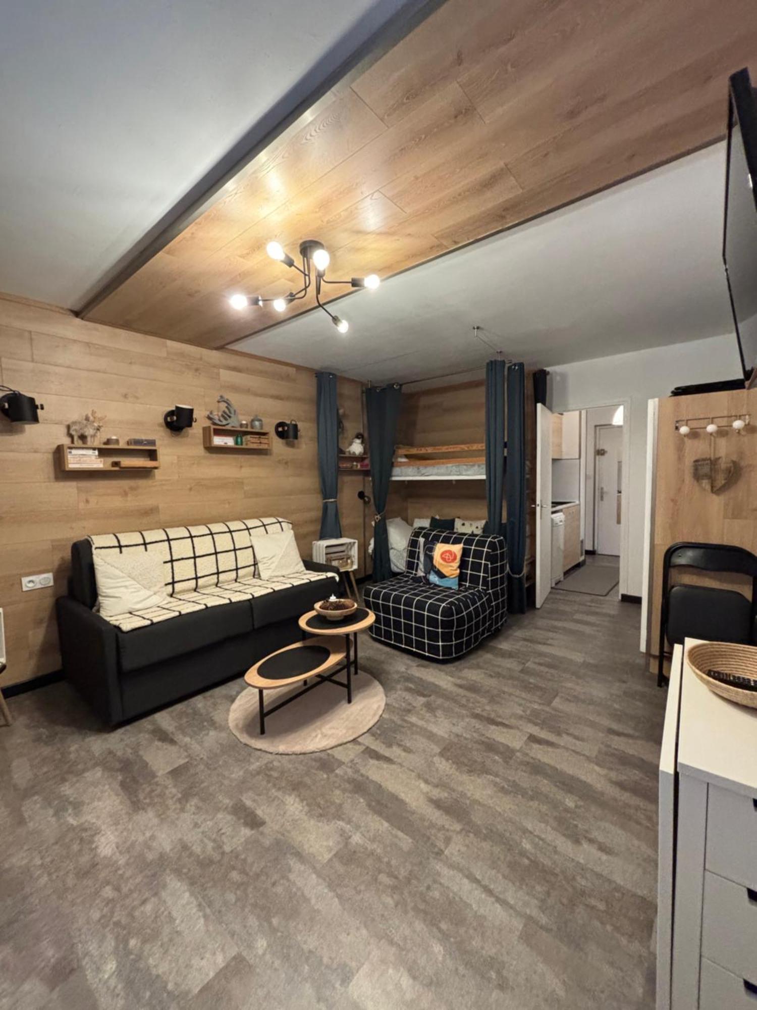 Studio Cosy 5 Personnes Aux Pieds Des Pistes. Ле-Деволюї Екстер'єр фото